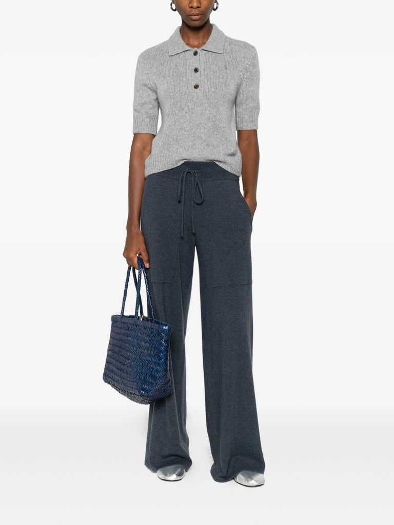 polo button sweater