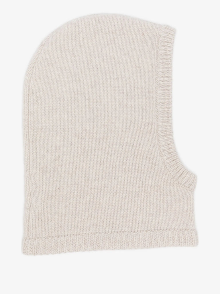 ribbed-trim balaclava
