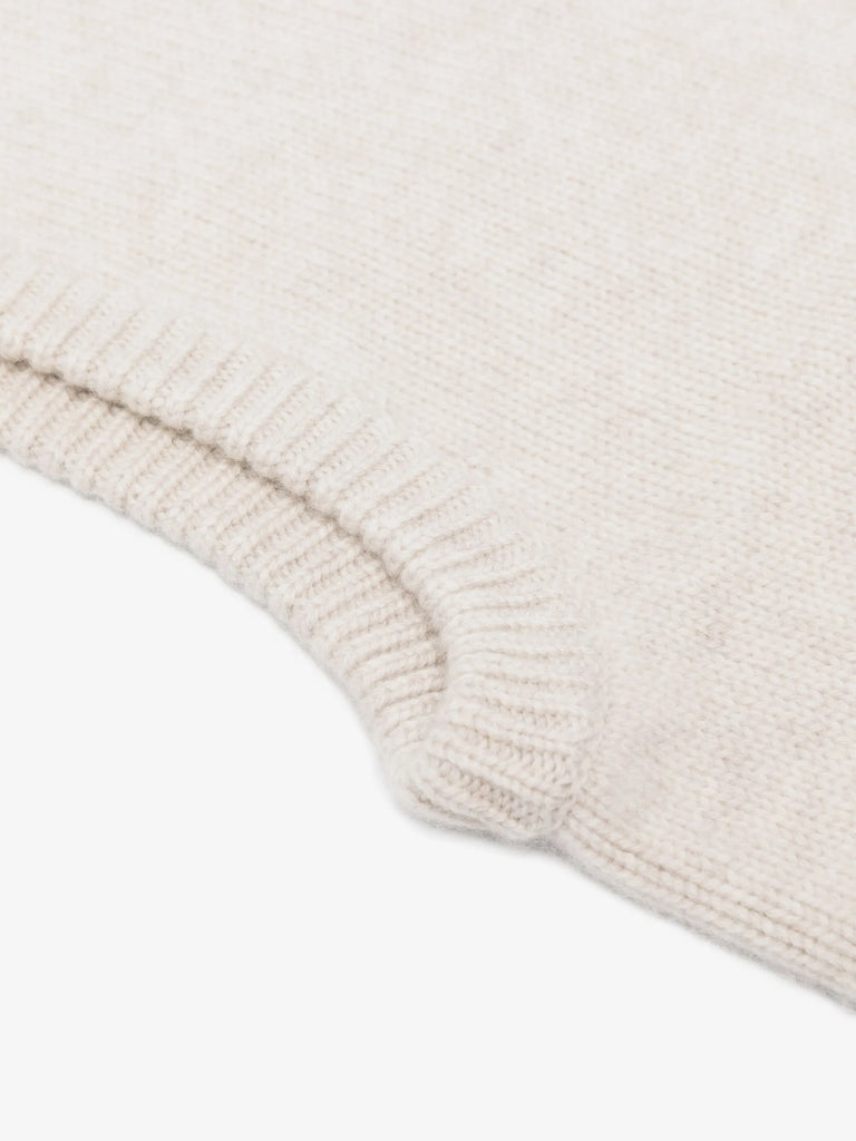 ribbed-trim balaclava