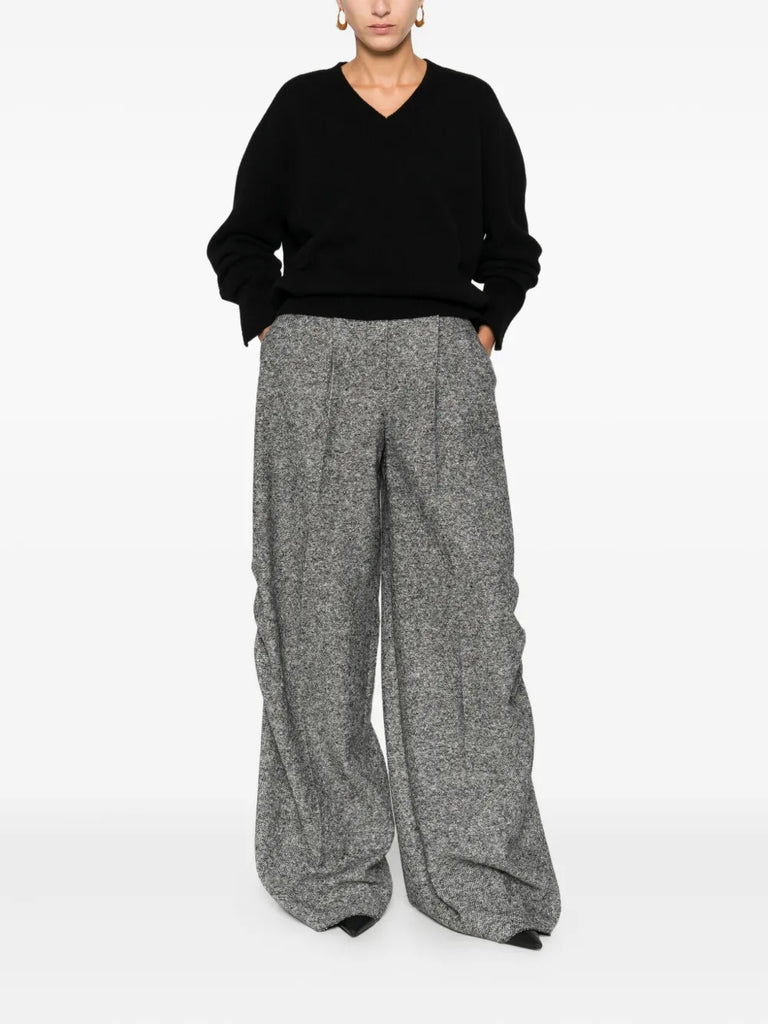 v-neck wool jumper