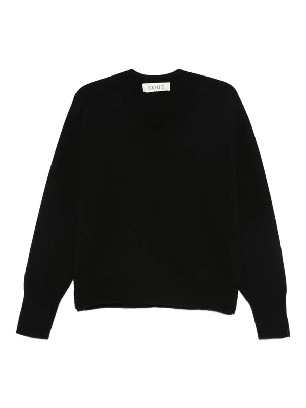 v-neck wool jumper
