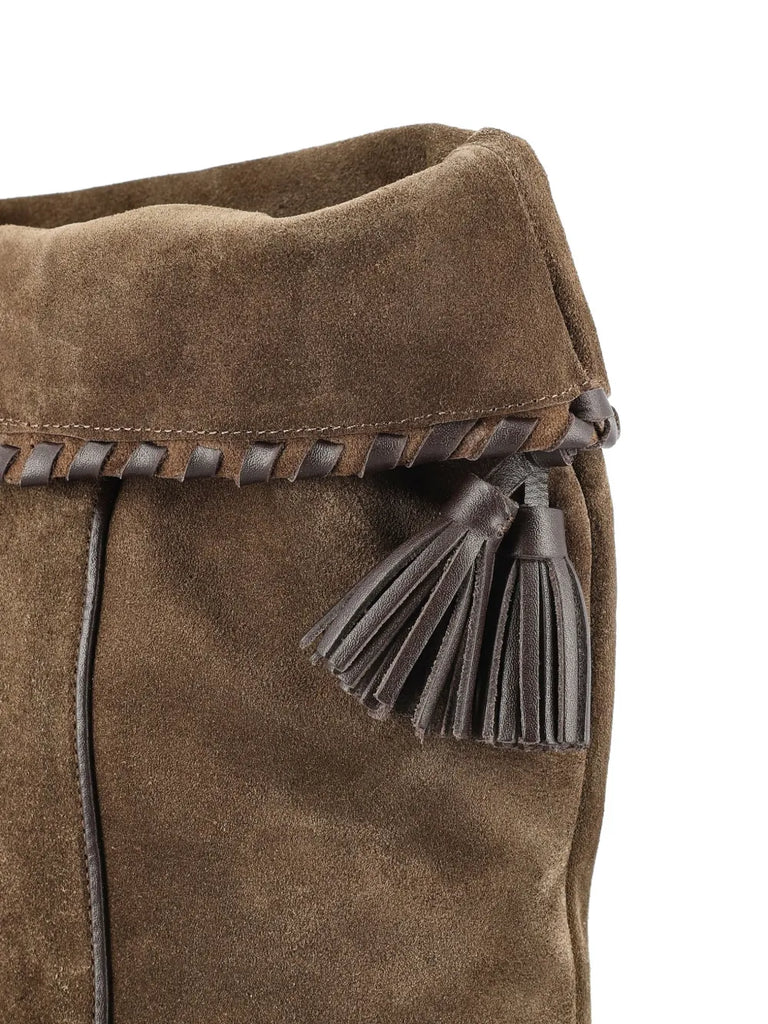 Dalby braided-tassel boots