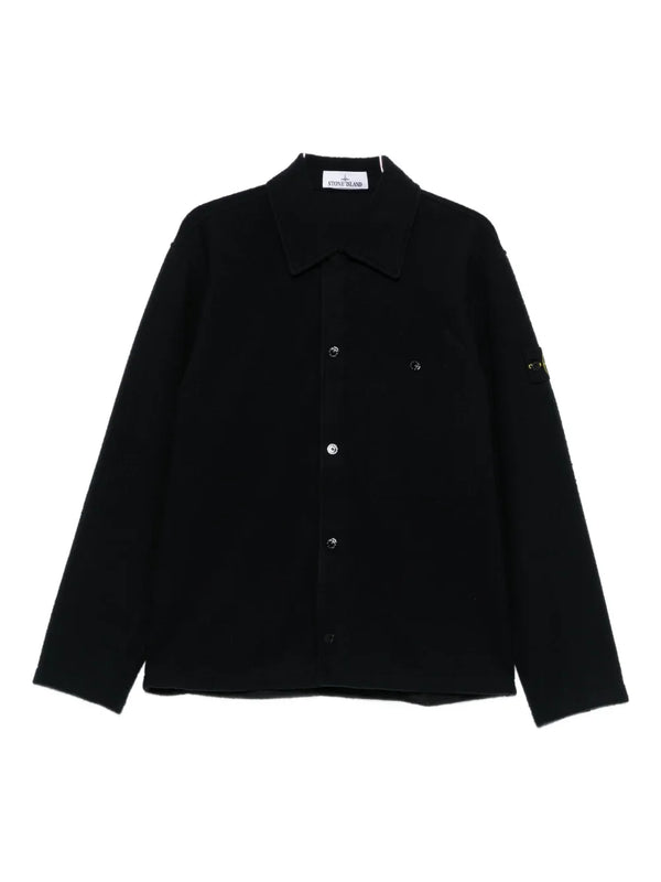 virgin wool blend shirt