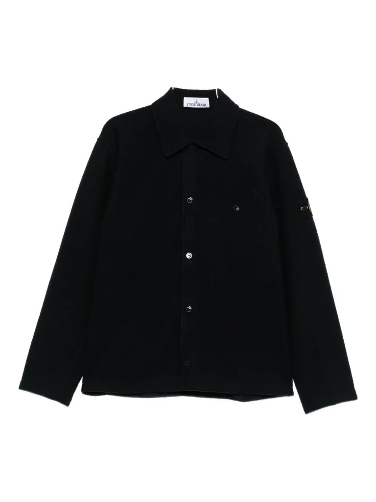 virgin wool blend shirt