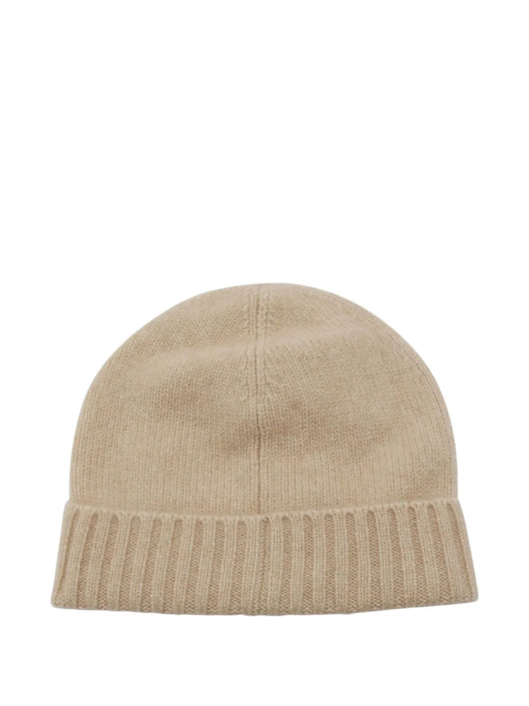 ribbed wool beanie