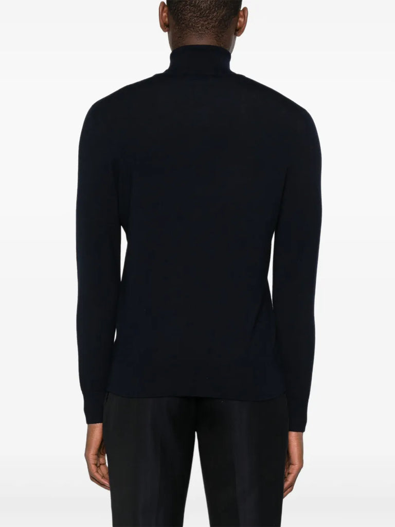 roll-neck sweater