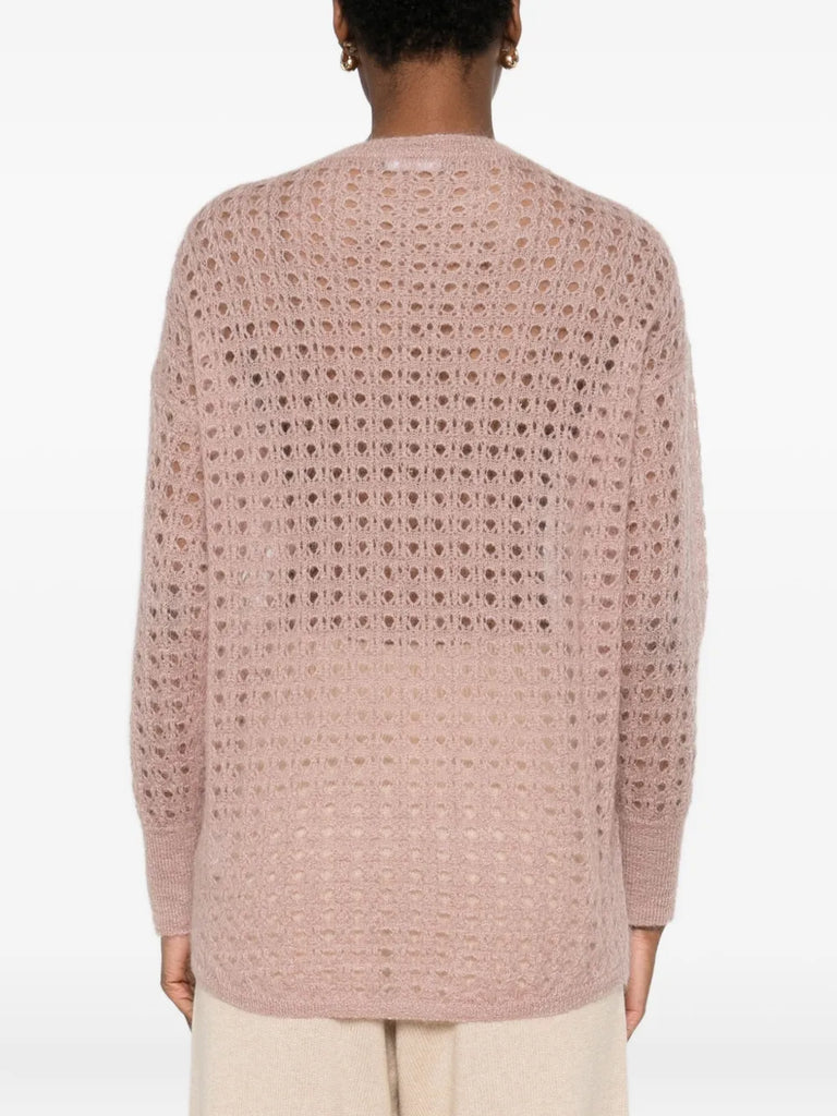 openwork sweater