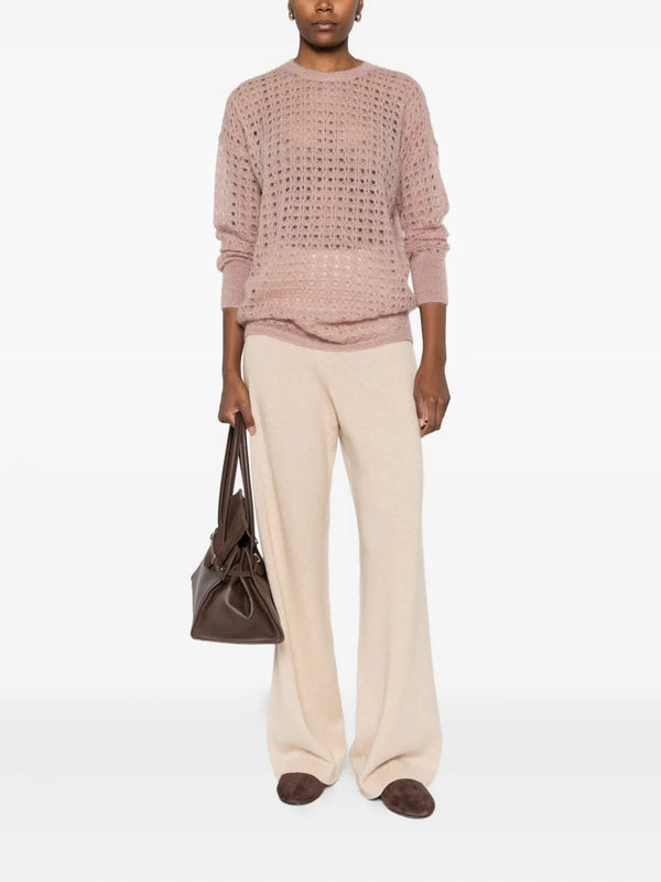 openwork sweater