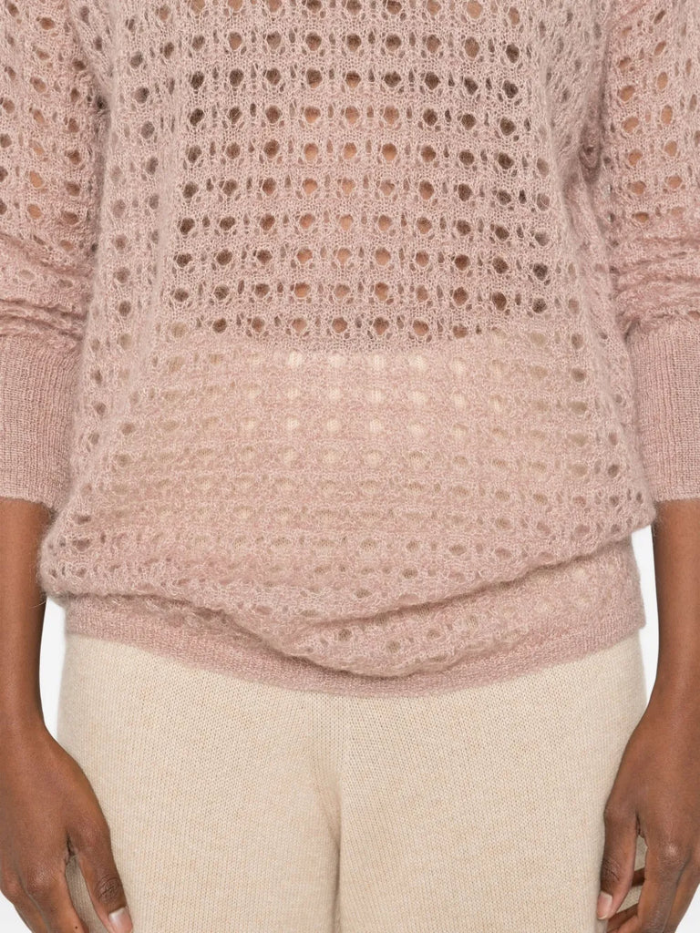 openwork sweater