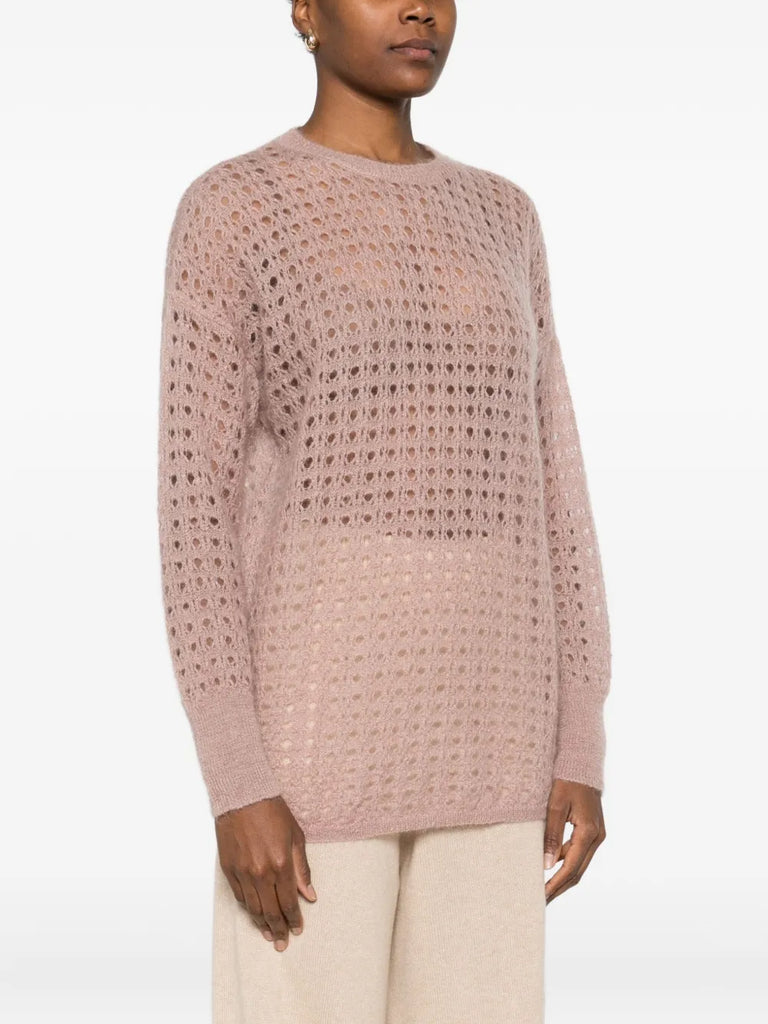 openwork sweater