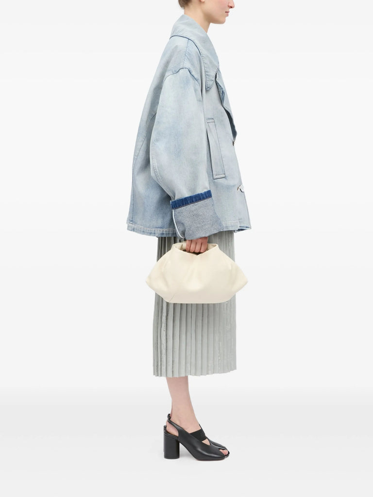 Japanese leather tote bag