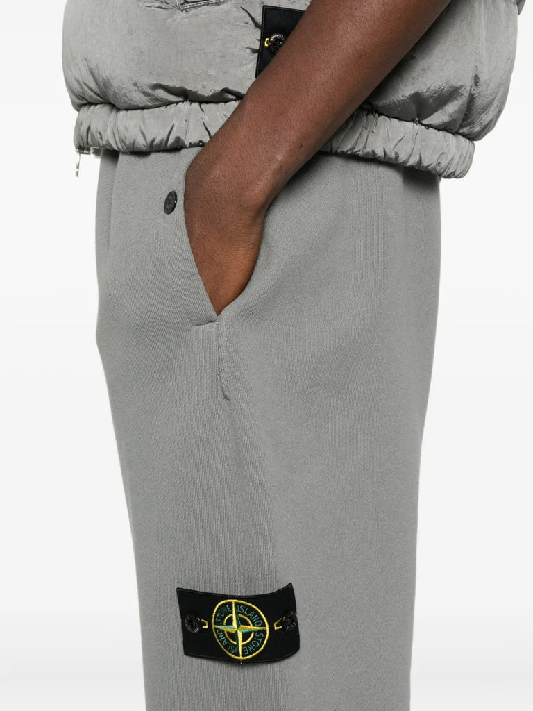 logo-patch track pants