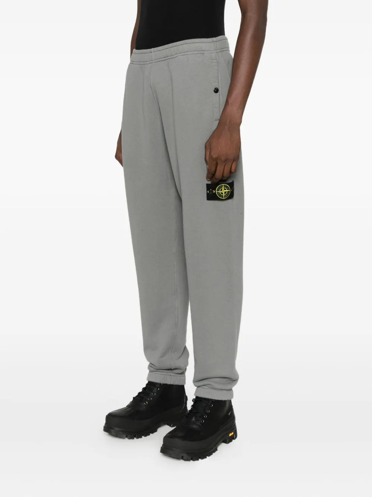 logo-patch track pants