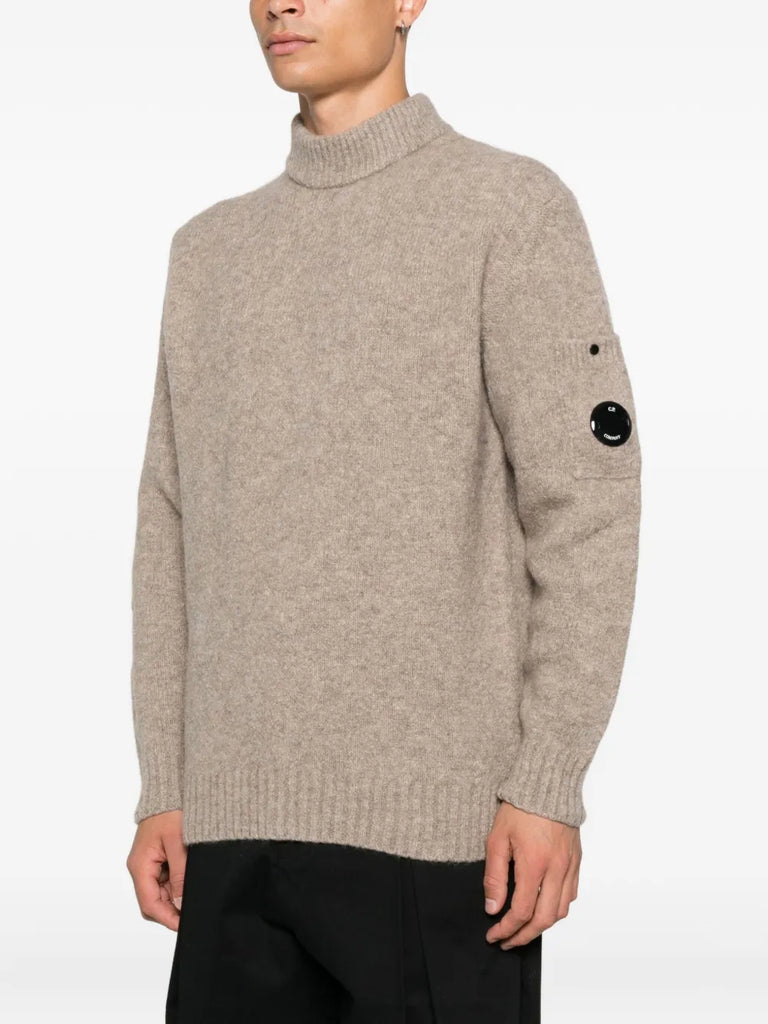 Lens-detail sweater