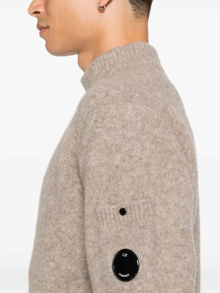 Lens-detail sweater