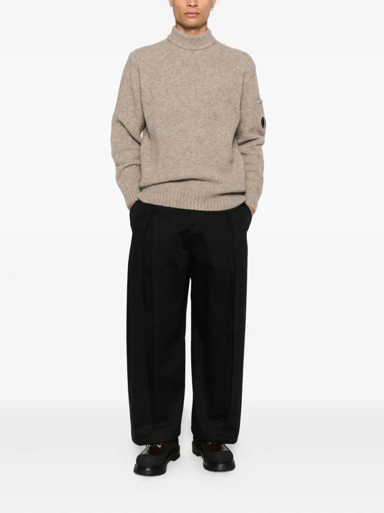Lens-detail sweater