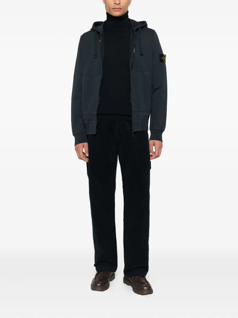 Compass-badge trousers