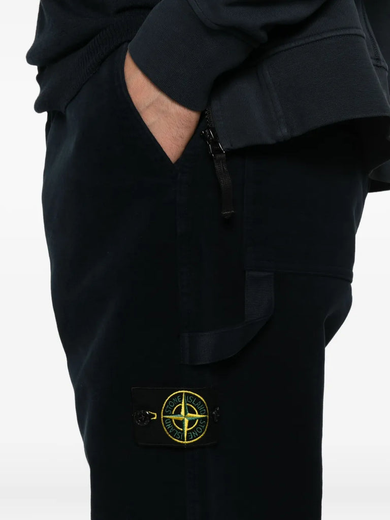 Compass-badge trousers