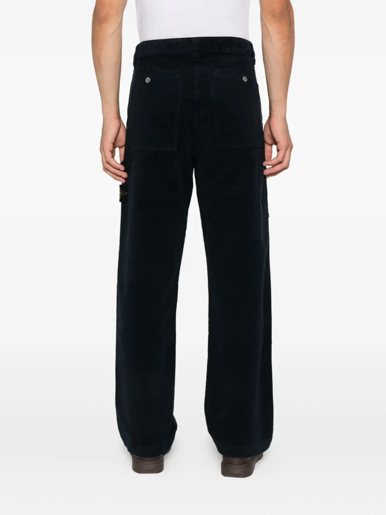 Compass-badge trousers