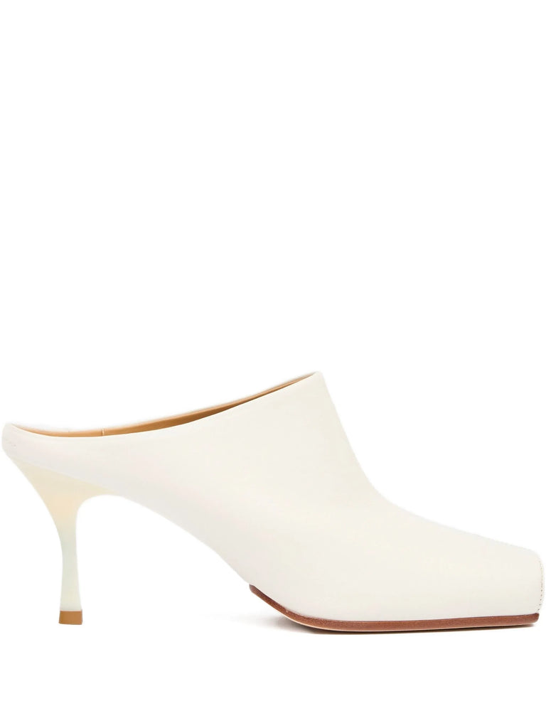 square-toe mules