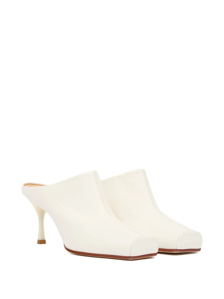 square-toe mules