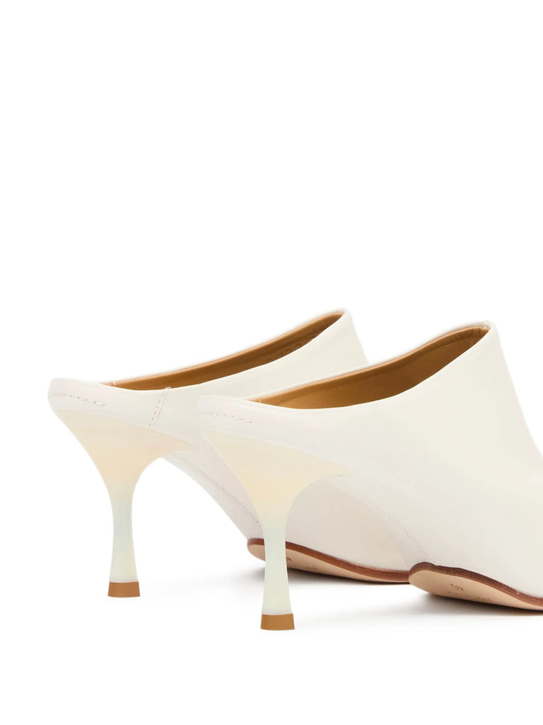 square-toe mules