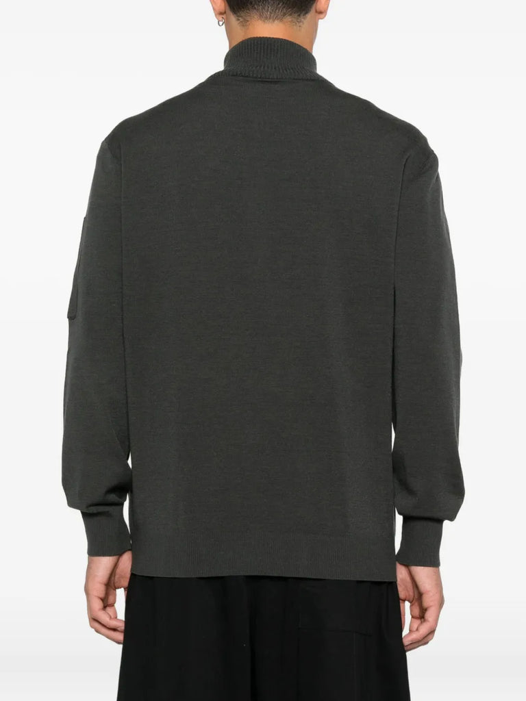half-zip sweater