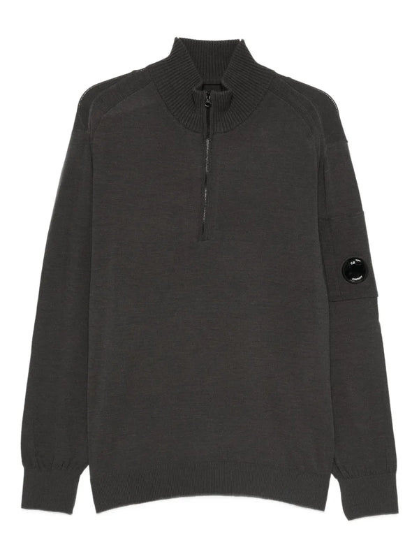 half-zip sweater
