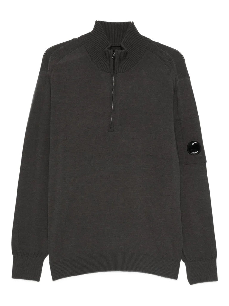half-zip sweater