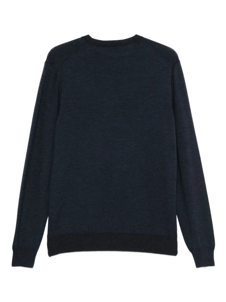 crew-neck wool sweater