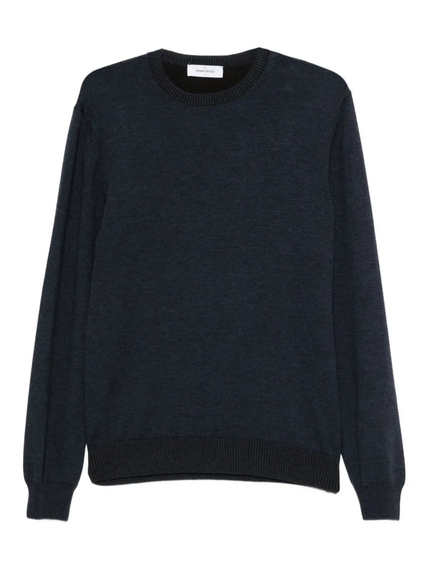 crew-neck wool sweater