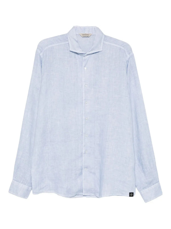 long-sleeve button shirt