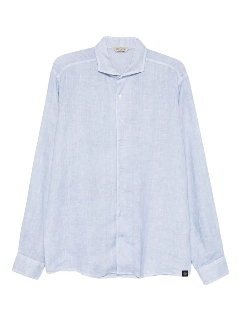long-sleeve button shirt