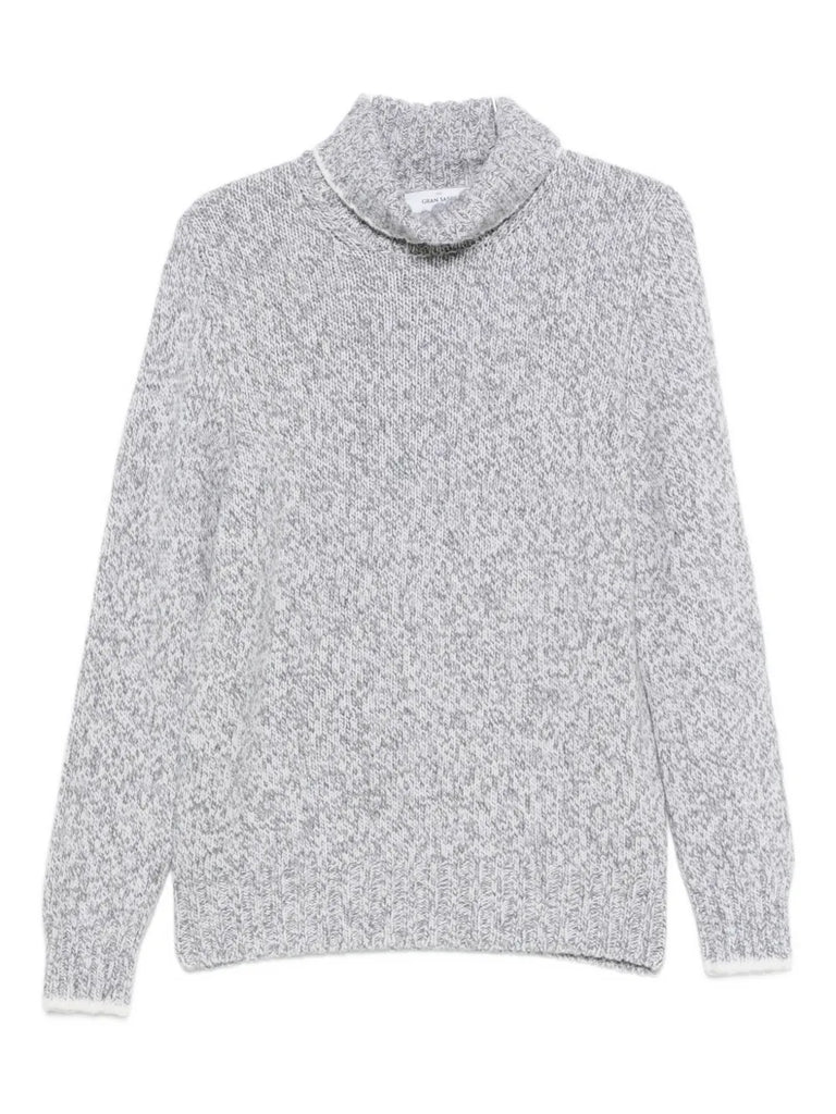 turtleneck wool sweater
