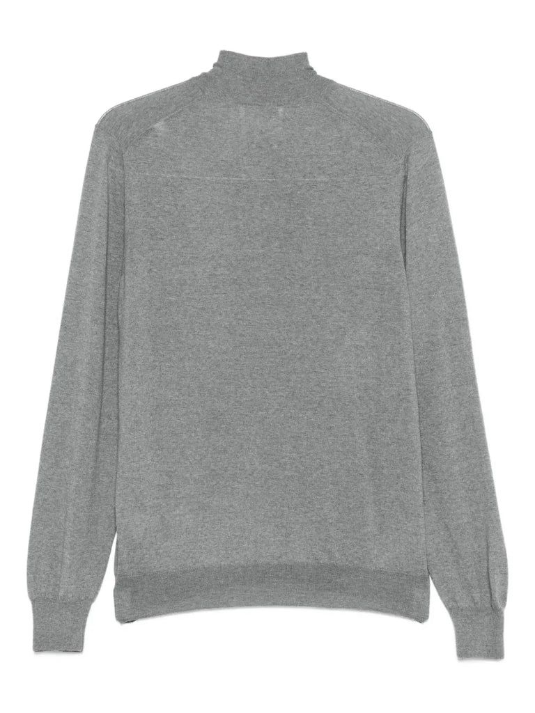 half-zip sweater
