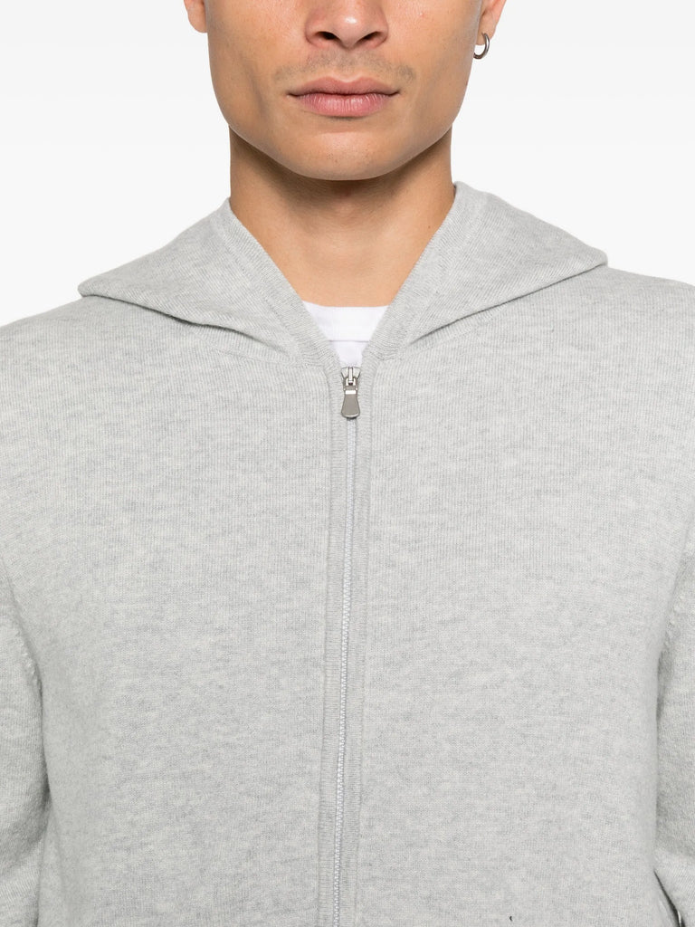 Casa Frumoasa hooded striped-trim tracksuit