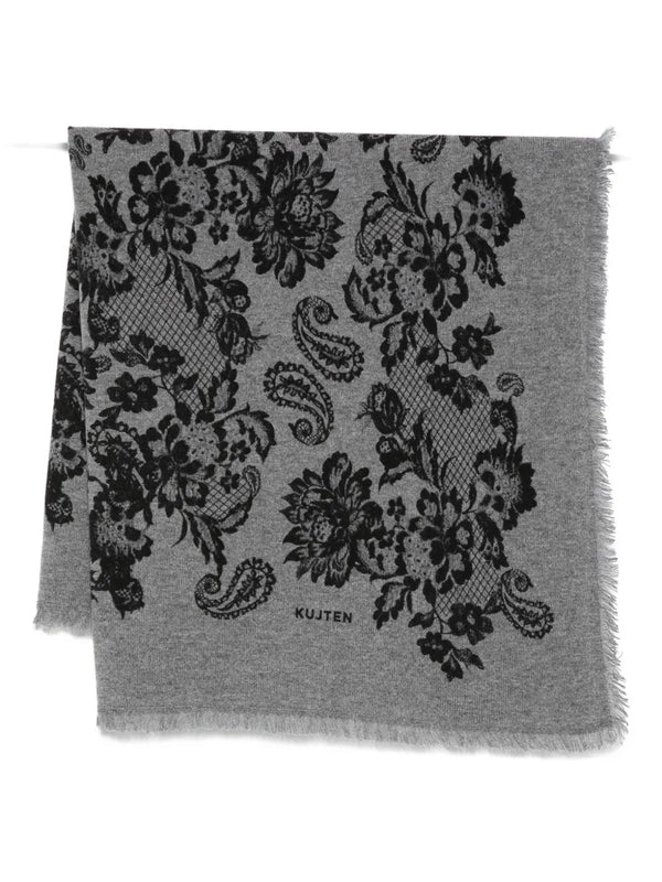lace hachiko scarf