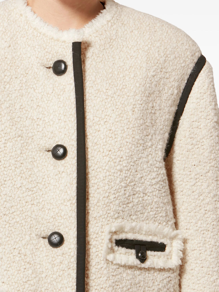 MAYLIN button trim jacket