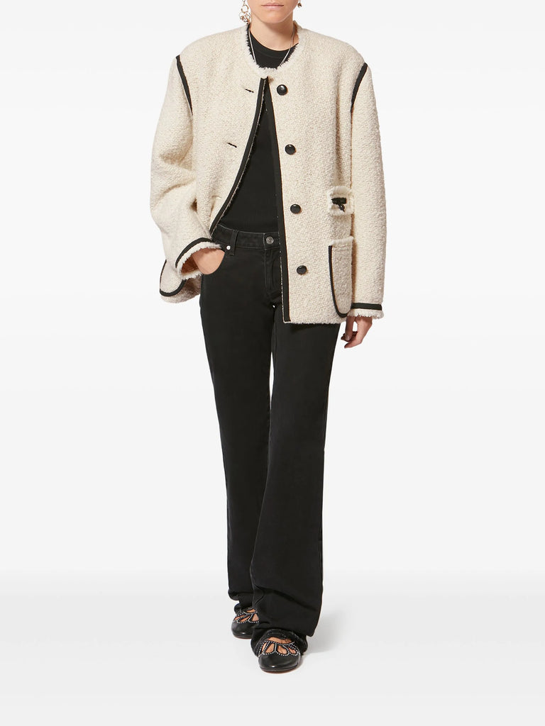 MAYLIN button trim jacket