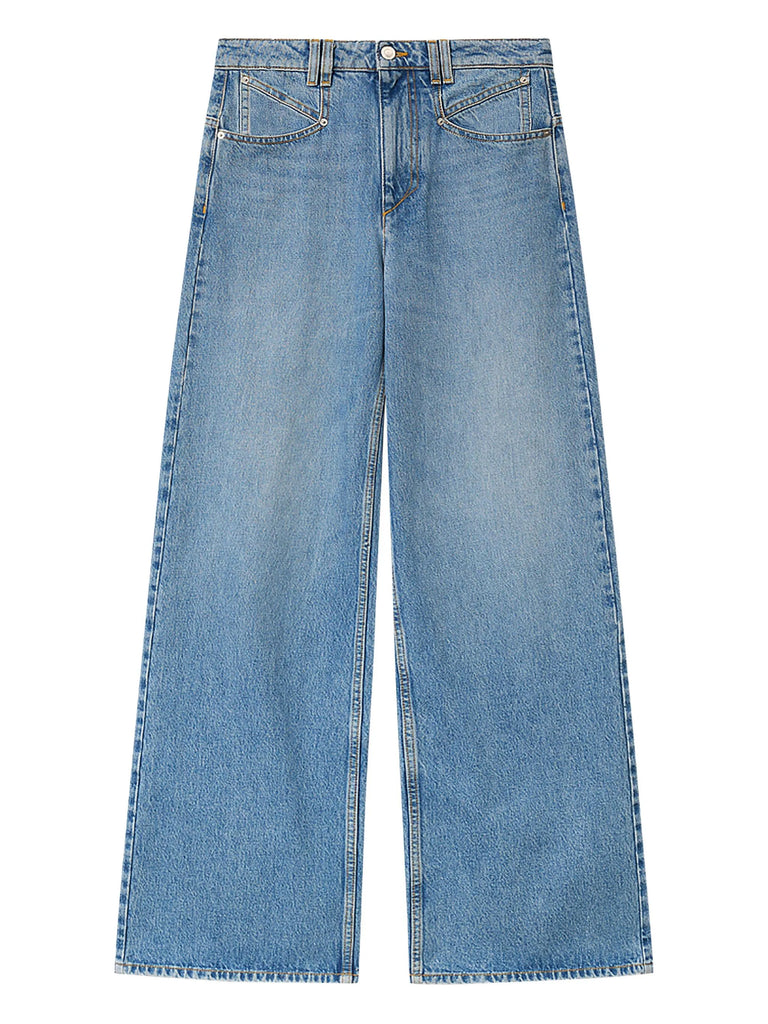 Lemony pocket jeans