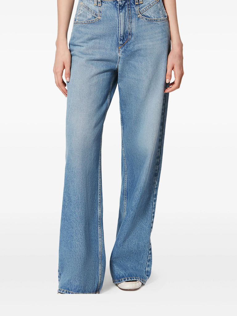 Lemony pocket jeans