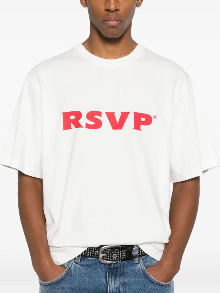 short sleeve mock neck T-shirt