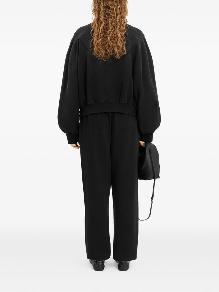 zipped hoodie