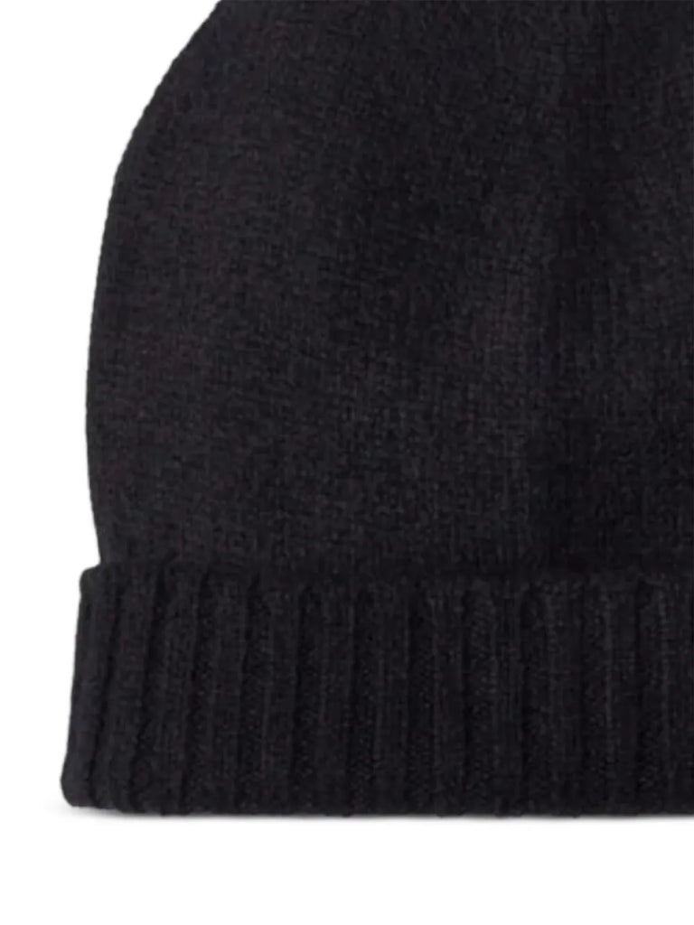 ribbed cashmere beanie hat