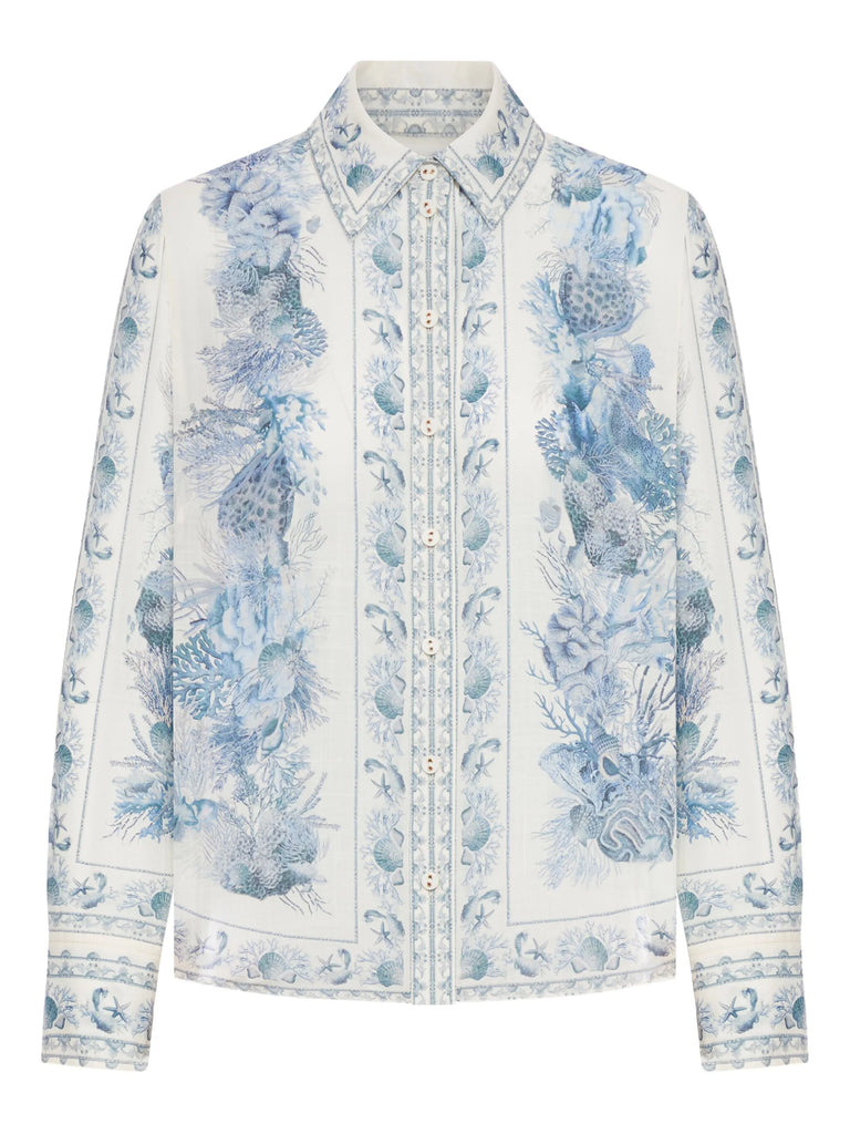 Wanderlust long-sleeves buttoned shirt