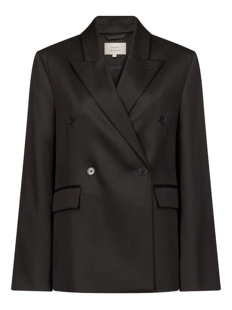 Hornlds double-breasted peak-lapel blazer