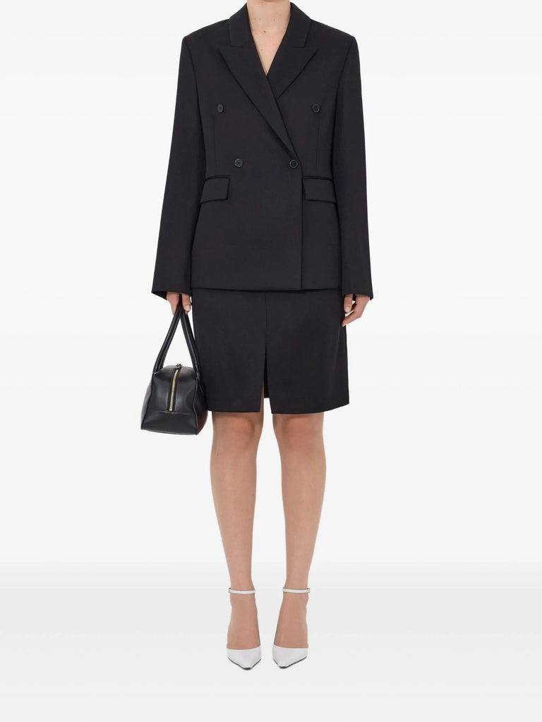 Hornlds double-breasted peak-lapel blazer