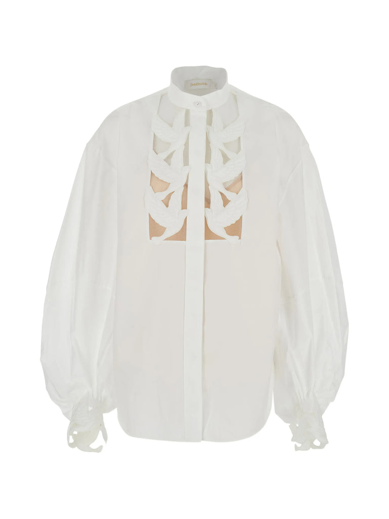 Luna cutout-detail blouse