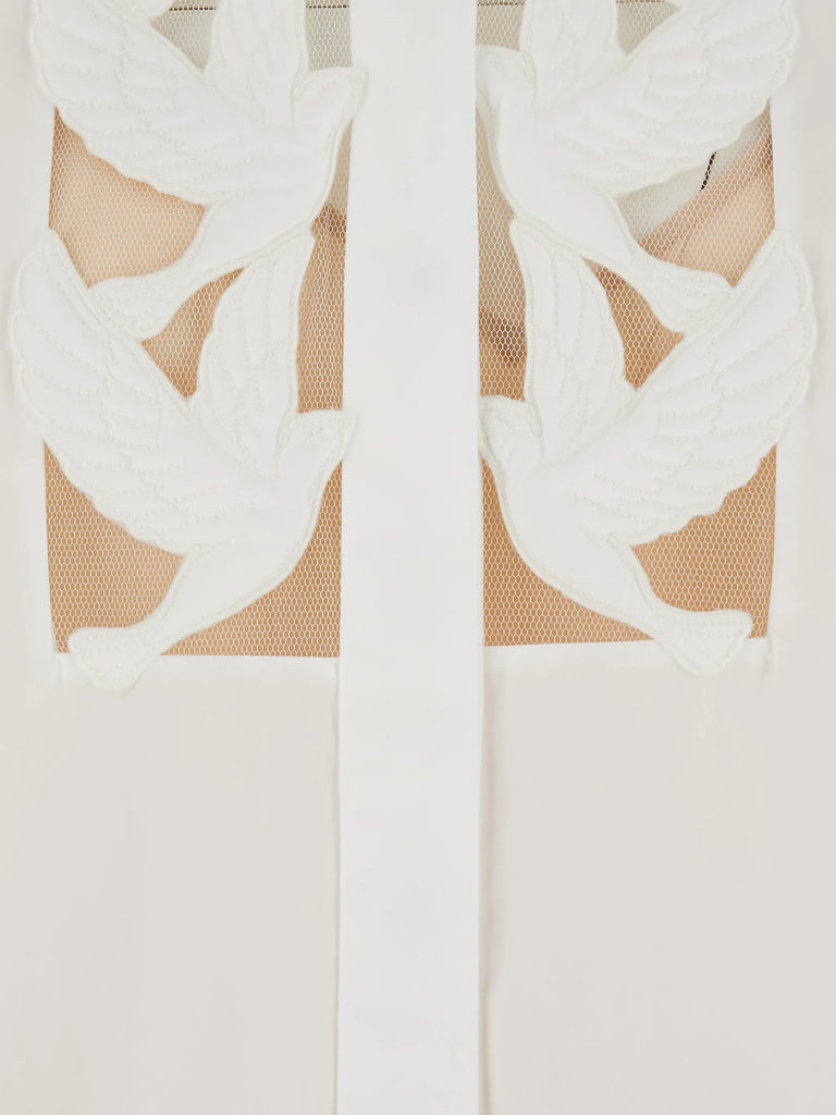 Luna cutout-detail blouse