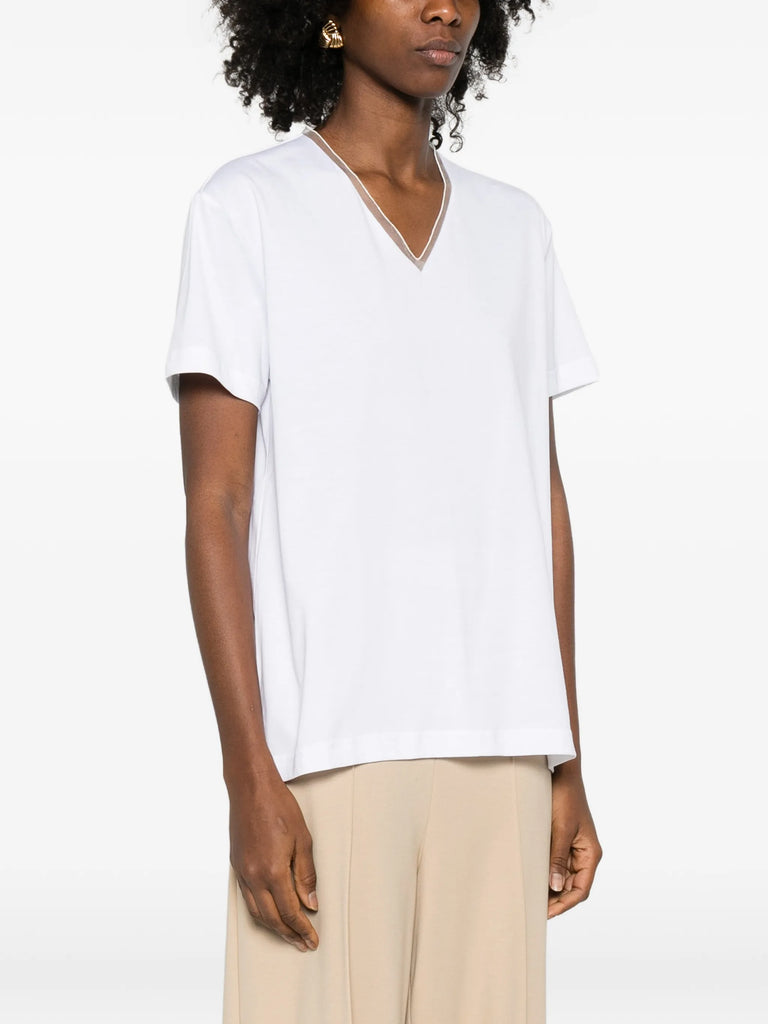 V-neck T-shirt